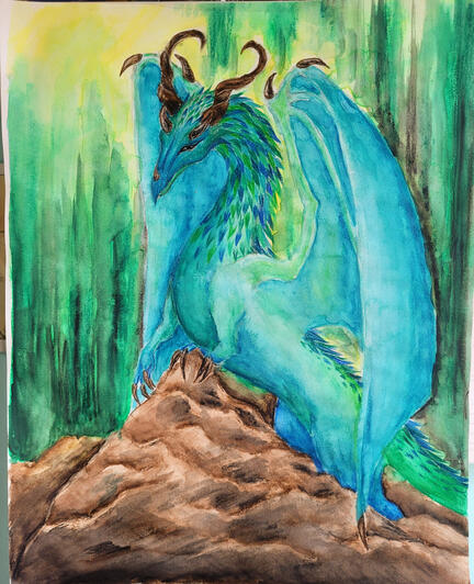 Watercolor on 115mg paper