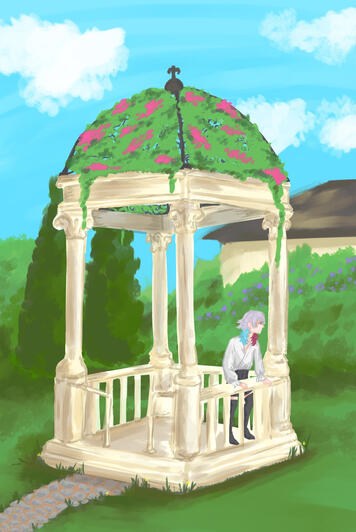 Fools Divination - Four of Wands