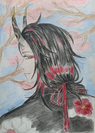 Vox Akuma - Watercolor