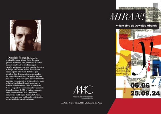 Miran exhibition - folder back