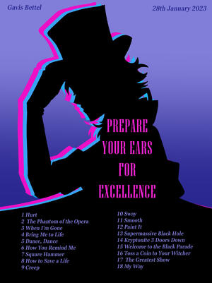 Gavis Bettel Karaoke Poster Project